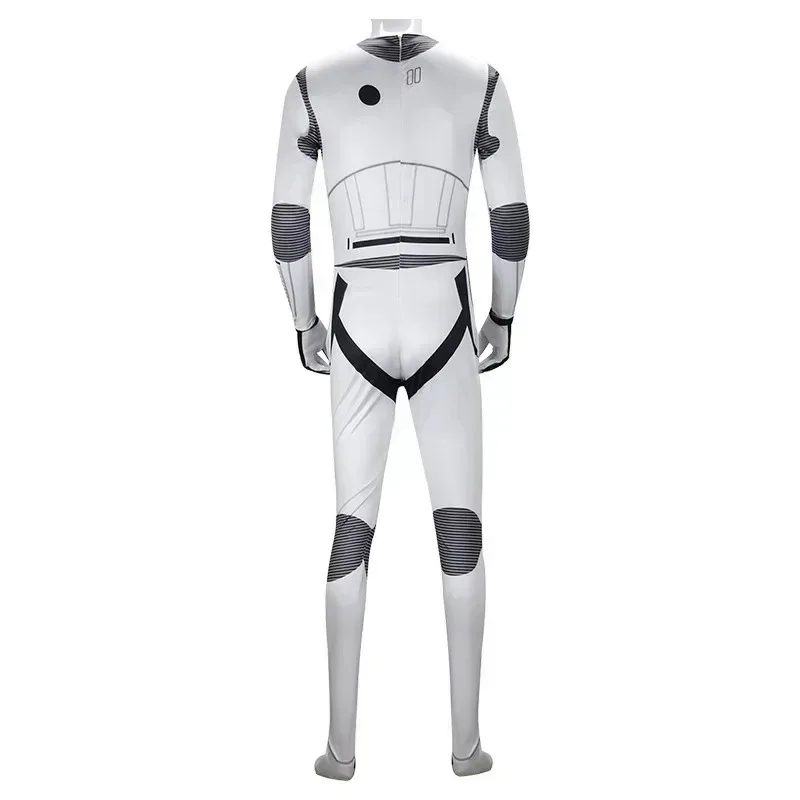 Mono de Stormtrooper para Cosplay para niños y adultos, disfraz de soldado blanco, trajes para Halloween, Carnaval, fiesta de disfraces, ropa de juego de rol