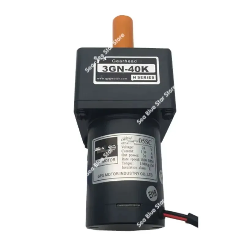 

Двигатель редуктора ворот Taibang 24 В, 20 Вт, двигатель постоянного тока, матовый GDM/-05SC/3GN-40K, проходной ворота