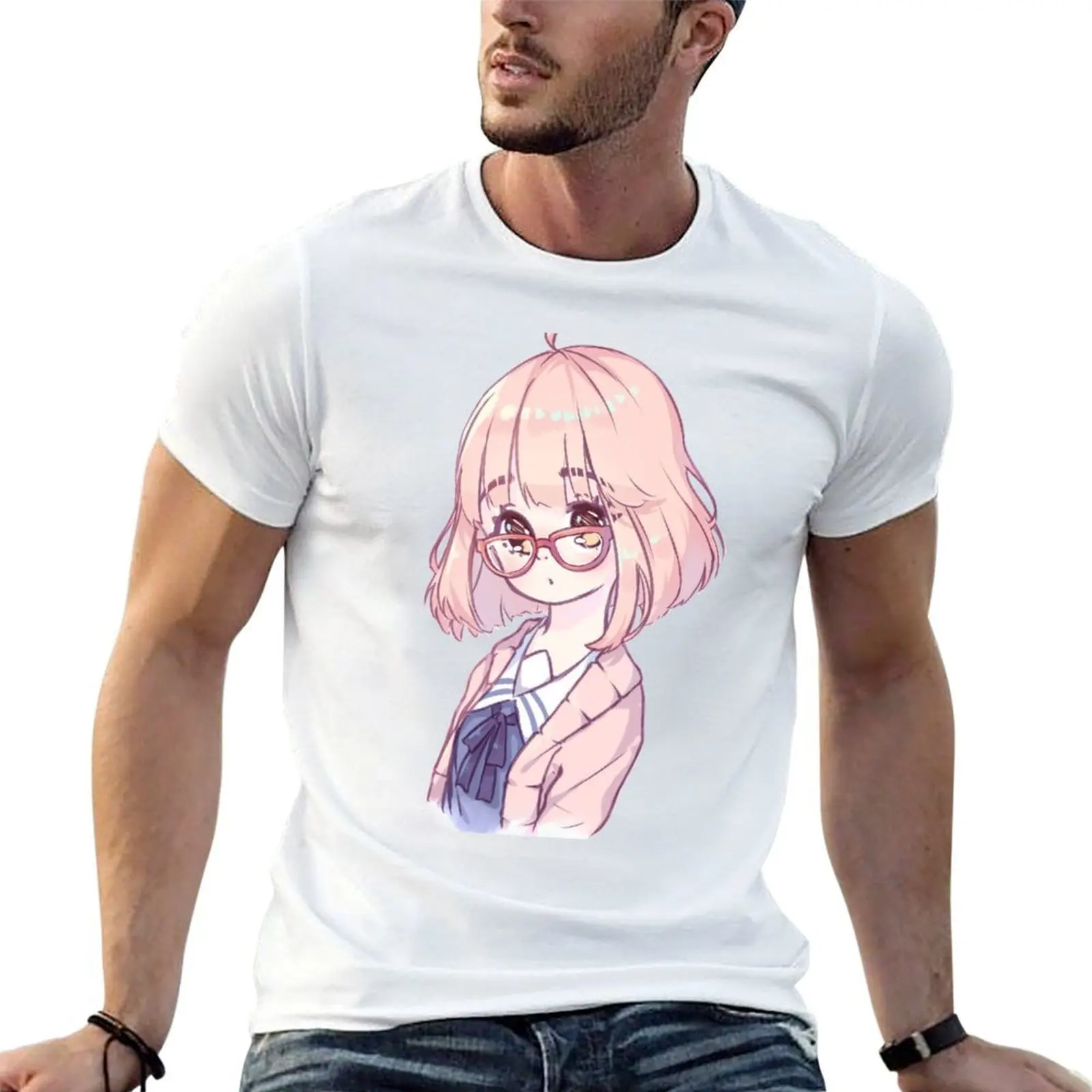 

Mirai - Kyoukai No Kanata T-Shirt g man t shirts for men man t shirt luxury T-Shirt
