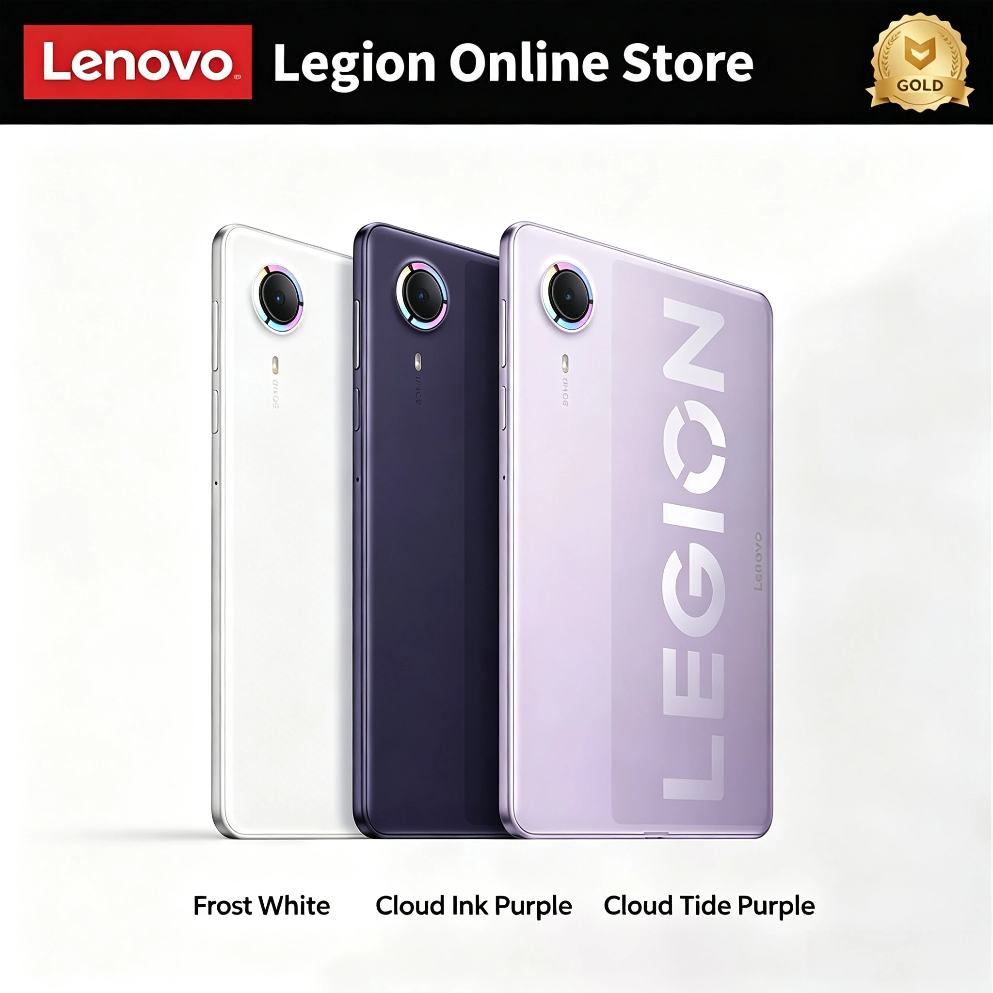 Lenovo LEGION Y700 3rd Gen 8.8インチ 2.5K 6550mAh ゲーミングタブレット