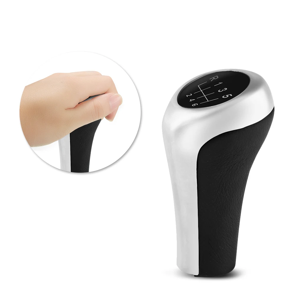 

6 Speed Car Manual Gear Shift Knob Stick Head For BMW E36 E46 E39 E34 Z3 E90 E91 E92 X1 X3 X5