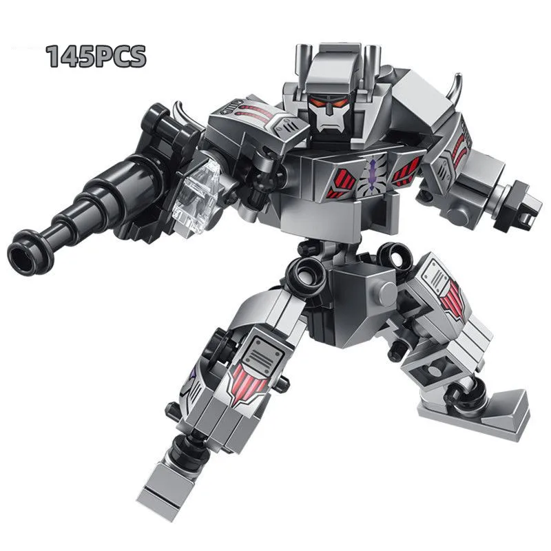 Cartoon Transformeres Robot Optimus Mecha Building Block Model Sets Compatible LegoingDIY Bricks Toy for Children Christmas Gift