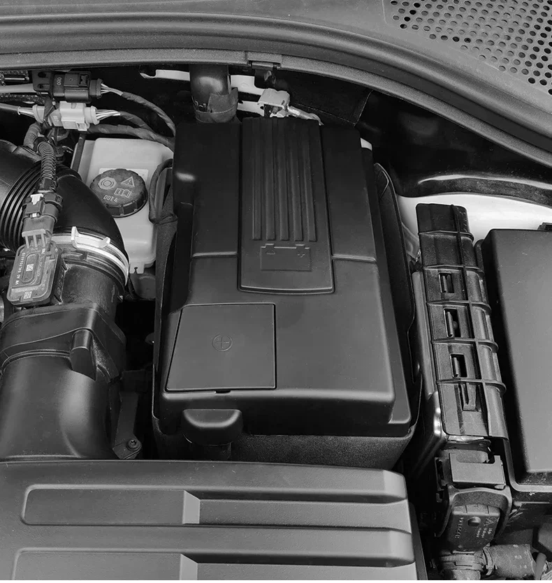 Auto Elektrode Motor Batterie Abdeckung Schutz Kappe Wasserdichte Shell Schutz Für Tiguan 2 Passat B8 Golf Sportsvan Mk7 Touran – Detail 8