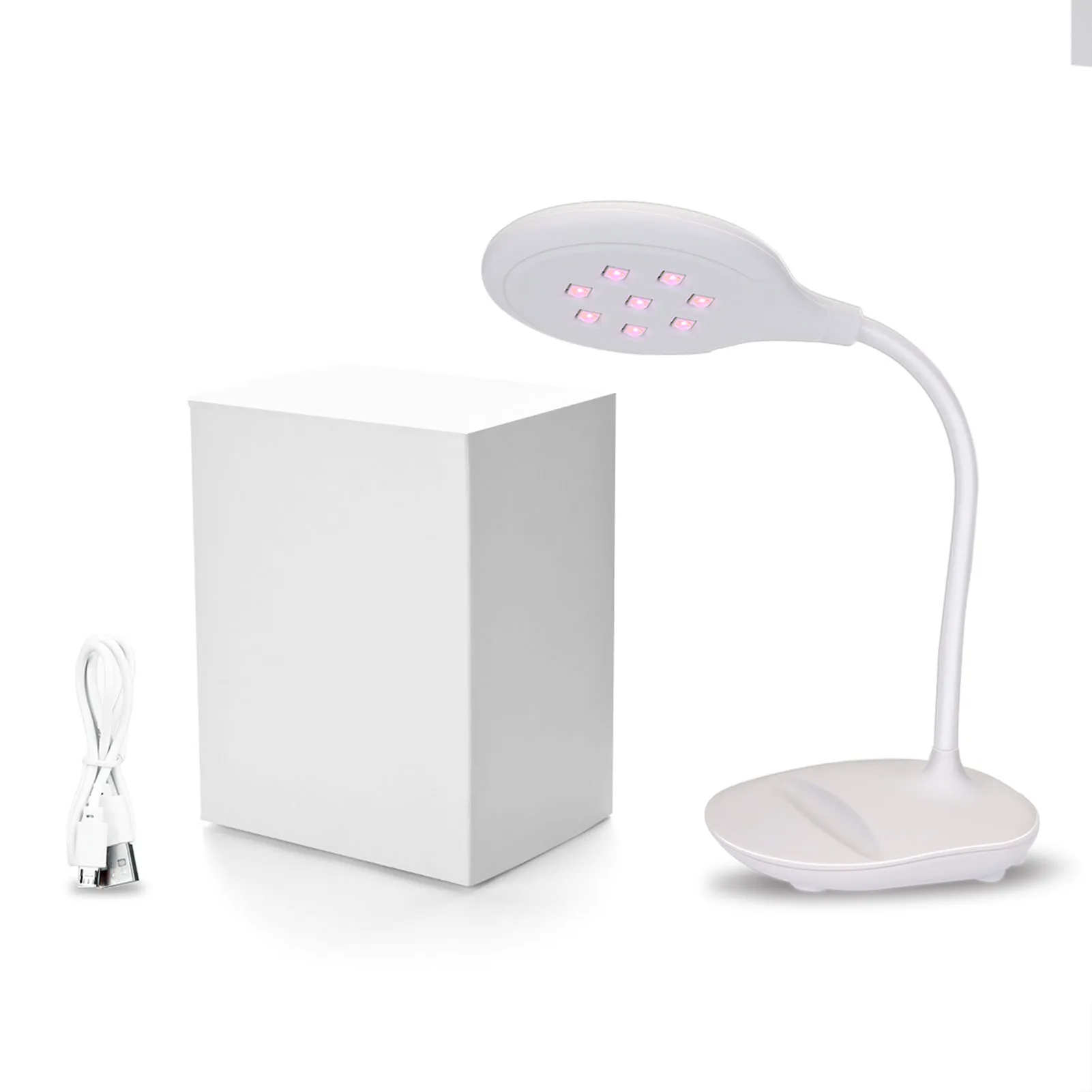 UV LED Gel Nail Lamp Portable Nail Curing Lamp with USB Cable for All Kinds of Nail Polish Nail Gel