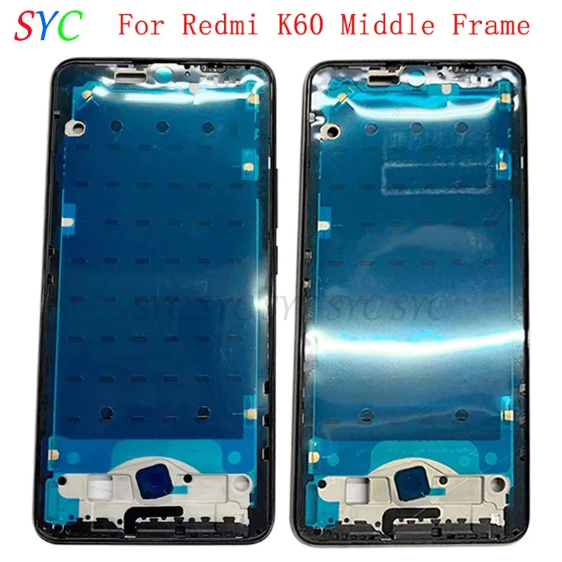 

Middle Frame Center Chassis Cover For Redmi K60 Pro Phone Housing Metal LCD Frame Repair Parts