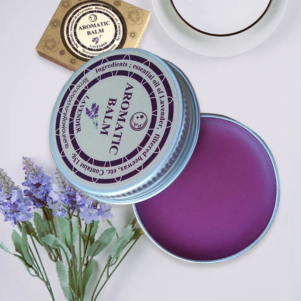 Lavender Relaxion Cream Improve Sleep Soothe Mood Aromatic Cream Relax Aromatic Balm Fragrances