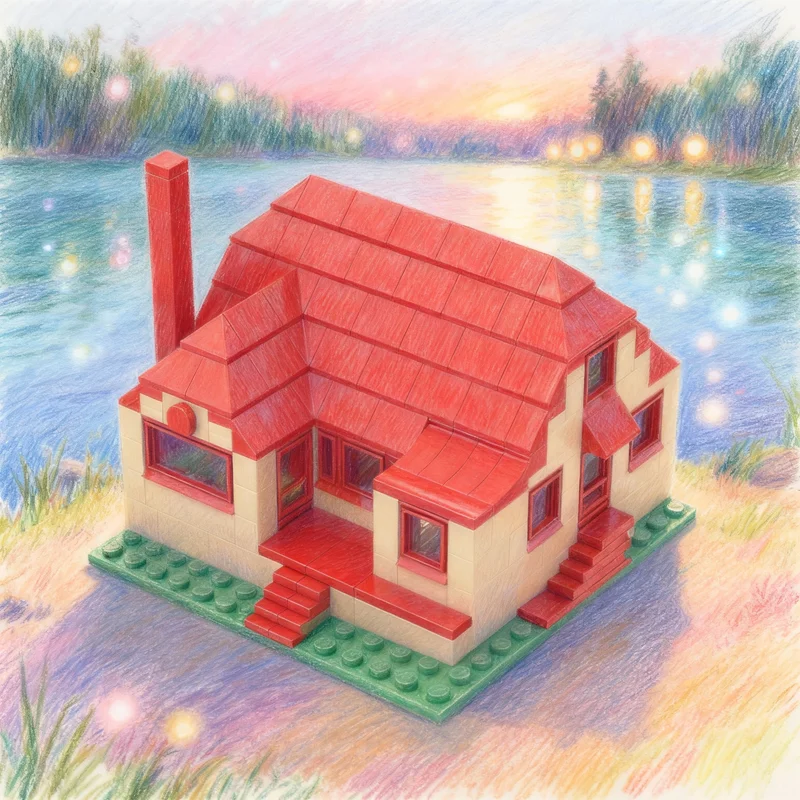 

435pcs MOC Bamboo House Architecture Model Building Blocks Assemble DIY Idea Christmas Gifts Creative Toys Brick Education Kids