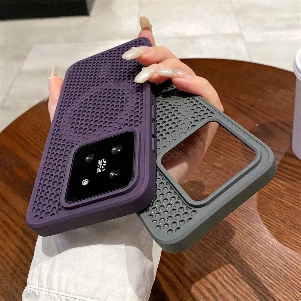 

Охлаждающий теплоотводящий чехол для Magsafe, магнитный чехол для телефона Xiaomi 17 Pro Max 15 14 13 Redmi K80 K70 Ultra Pro, дышащий чехол