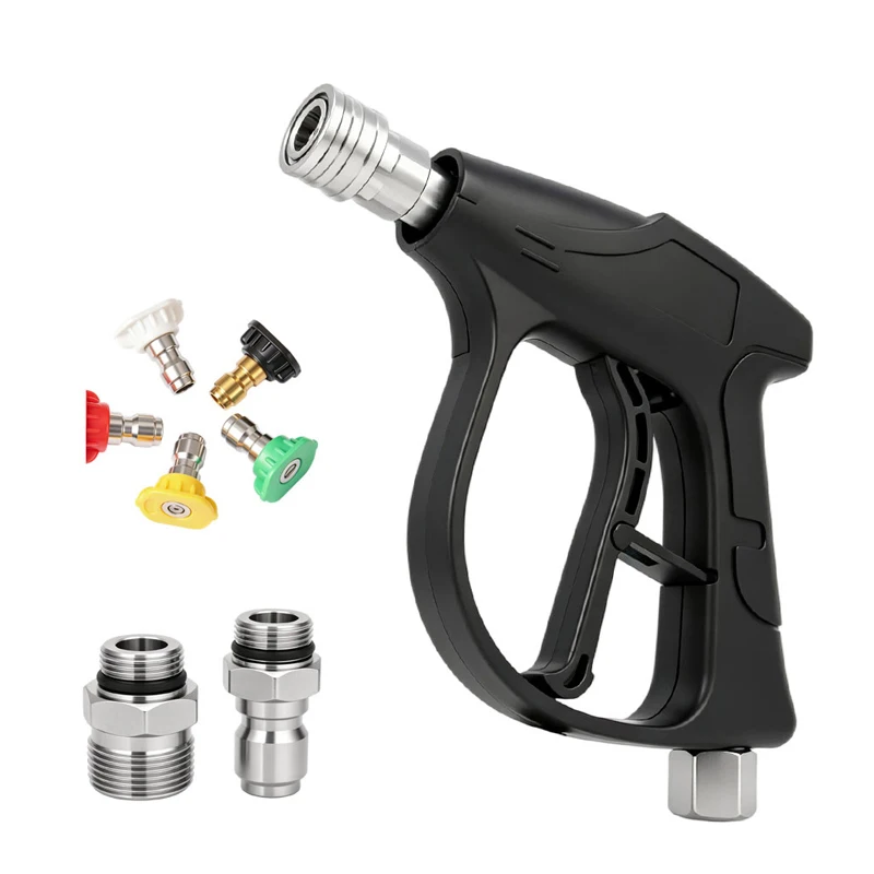 Pressure Washer Short Gun with Trigger Lock 1/4