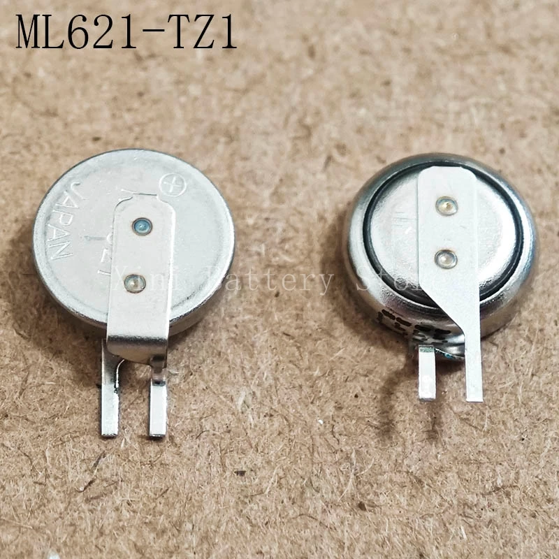 5 unids/lote ML621-TZ1 baterías recargables 3V batería de parche puede ser universal MS621FE ML621S/DN