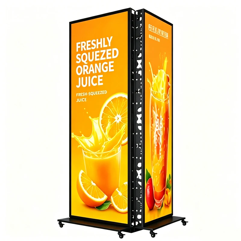 boite-a-lumiere-led-double-face-avec-roulettes-panneau-publicitaire-mobile-sur-pied-support-d'affichage-personnalise-pour-magasin-ou-entreprise