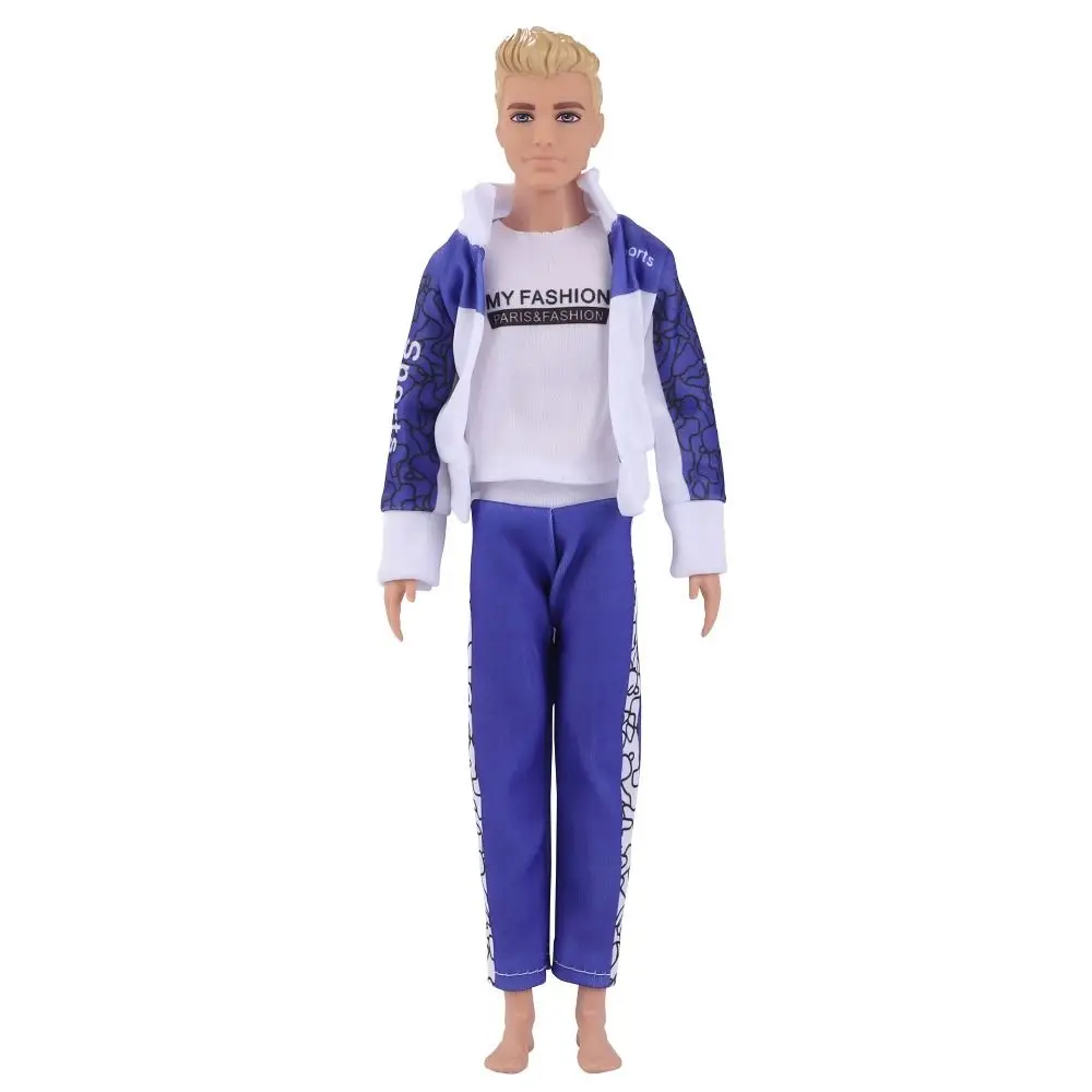 2024 Fashion Male Doll Hoodies Casual Wear 10 Styles Long Pants Handmade Clothes Outfit 30-32CM Doll