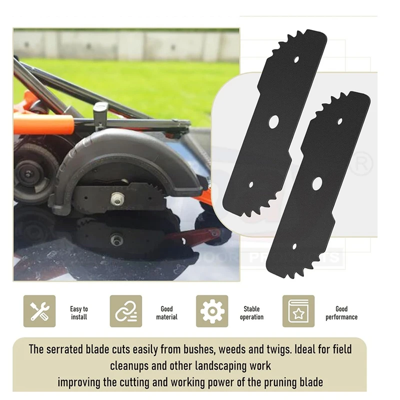 5 peças 7-1/2 Polegada borda porco lâmina de edger resistente compatível para black decker le750, le710, le760 substituir EB-007