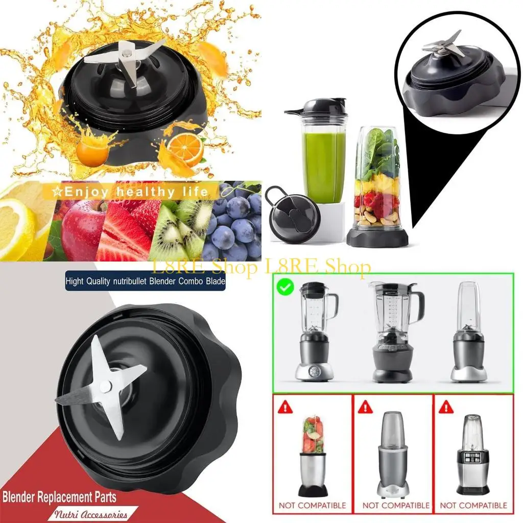 

L8RE Кухонный комбайн Смешивание ножей Blade Blade Head для Butribult