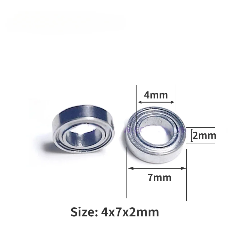 5/10PCS Low Speed Dental Bearings SMR74 4x7x2mm