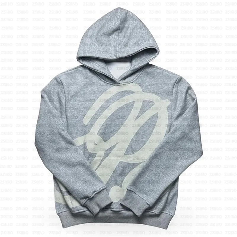 Korean Hoodie Gothic Retro Long Sleeved Hooded Sweatshirt Y2K Clothing Women Oversize Pullover Jacket Top Unisex Punk Streetwear