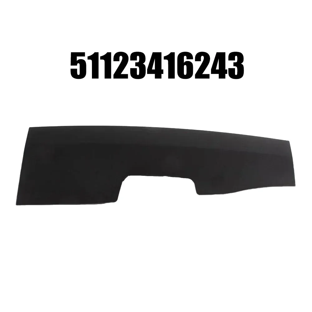 

1pcs Car Exterior Bumper Tow Rear Bumper Tow Blak Plastic Bar Hole Covers Cap For BMW E83 X 3 2007-2011 51123416243