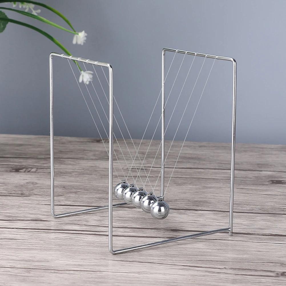 

Newton Swings The Ball Experiment Desk Desktop Kids Sports Toys Office Decor Pendulum Household