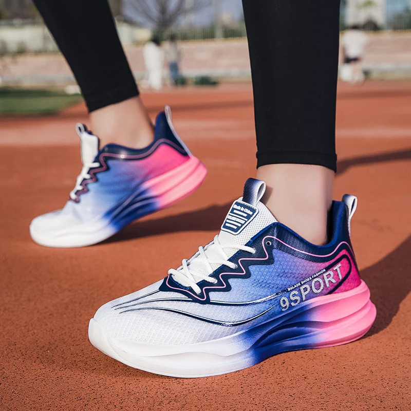 ELUVA Running Shoes for Men Lightweight Mesh Non Slip Athletic Shoes Wear Resistant Comfortable Walking Sports Shoes for Men