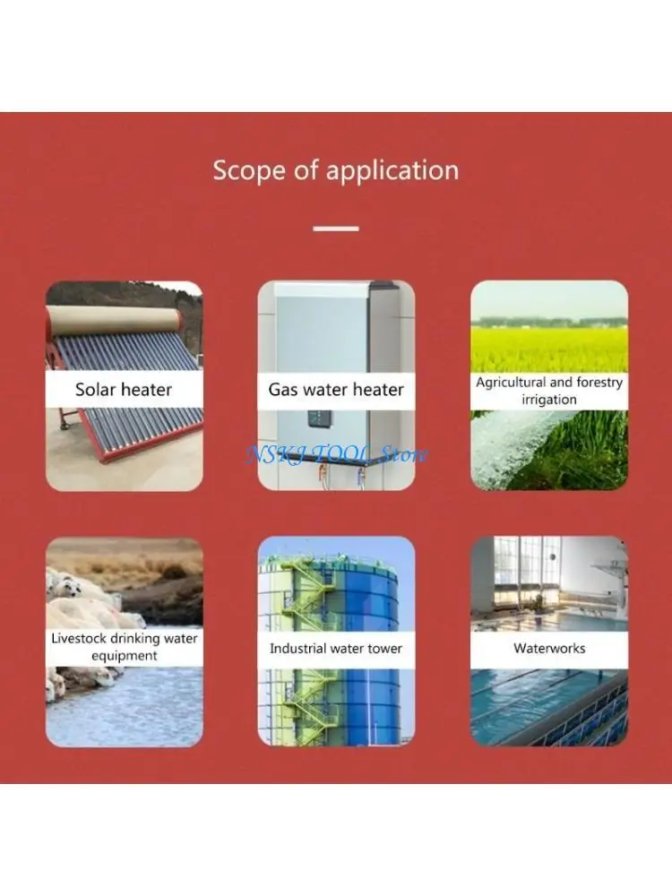 

L8RC Water Switch Control G1 1inch Vertical/Horizontal Flowmeter