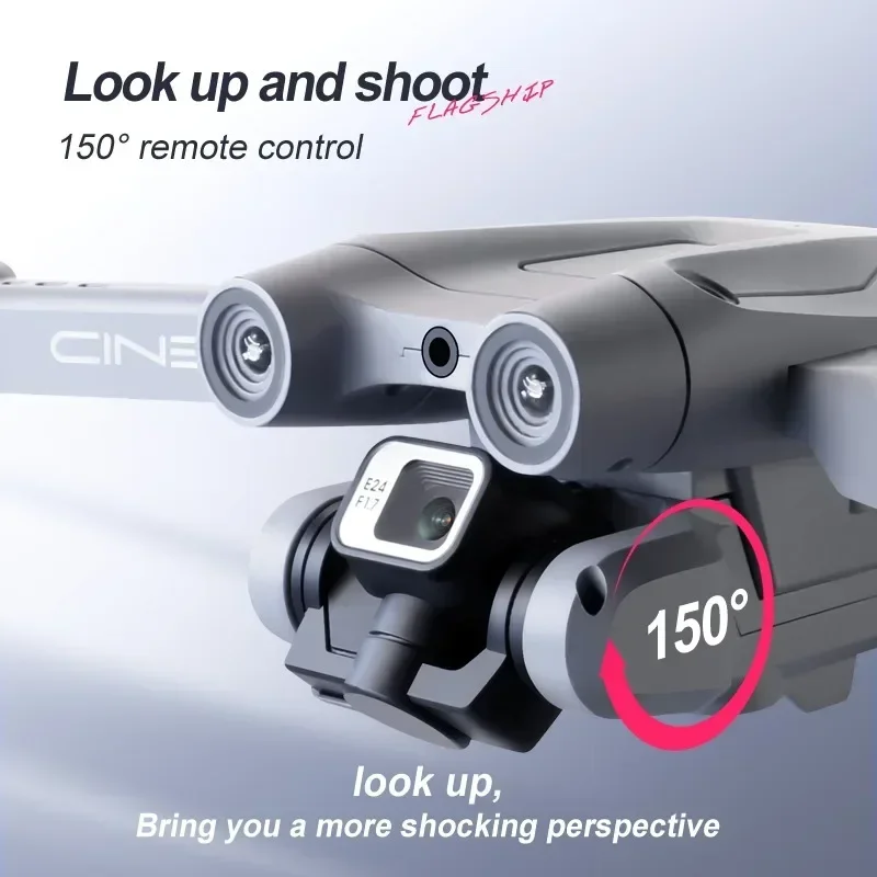 新しい i3 Pro 折りたたみ式クアッドコプター ドローン: 4K HD デュアル カメラ、オプティカル フロー、ギフト付き RC おもちゃ