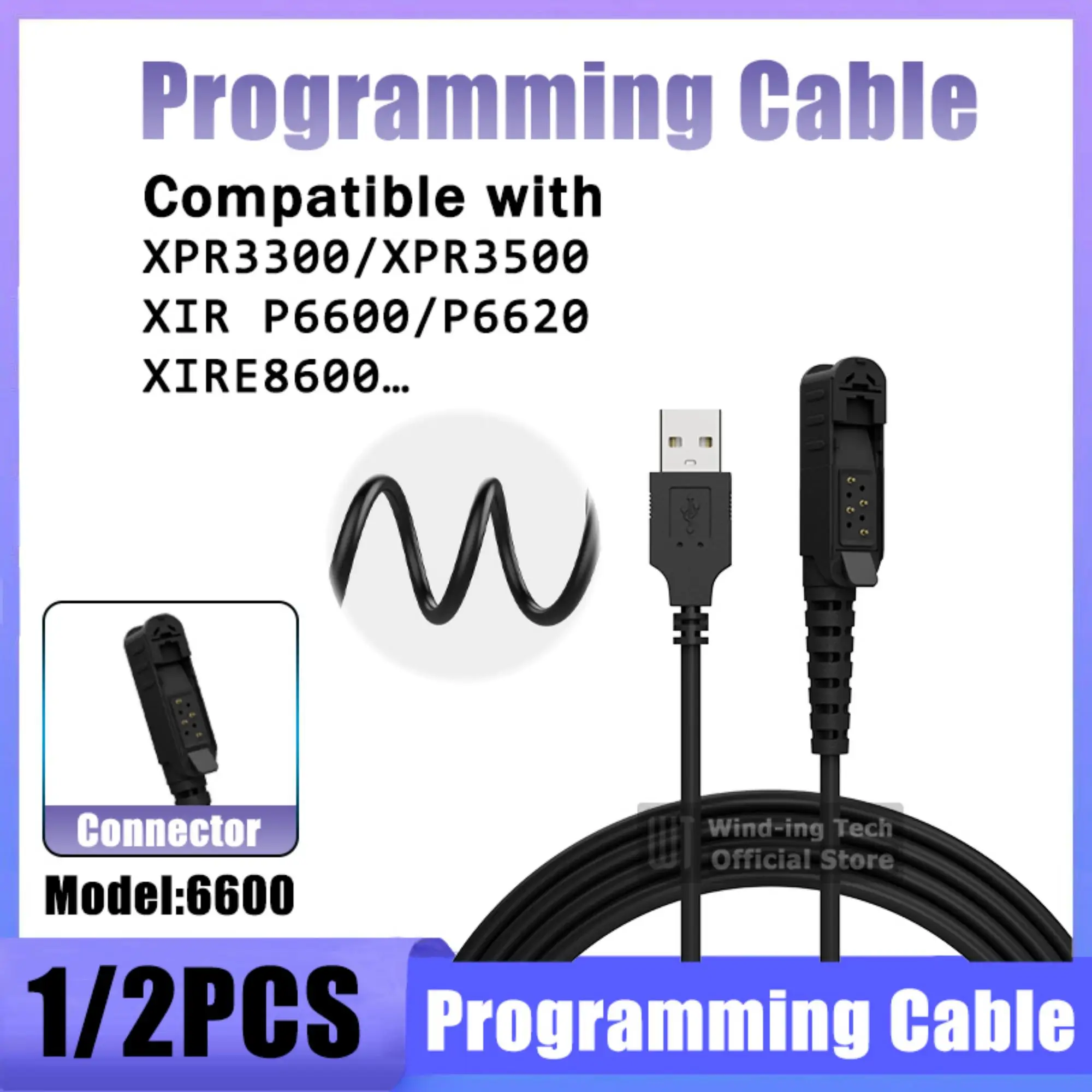 cabo-de-programacao-usb-p6600-compativel-com-radios-bidirecionais-xirp-p6620-p6620-mtp3100-dep550-dp2000-xpr3500-dep550-acessorio-para-radio-bidirecional