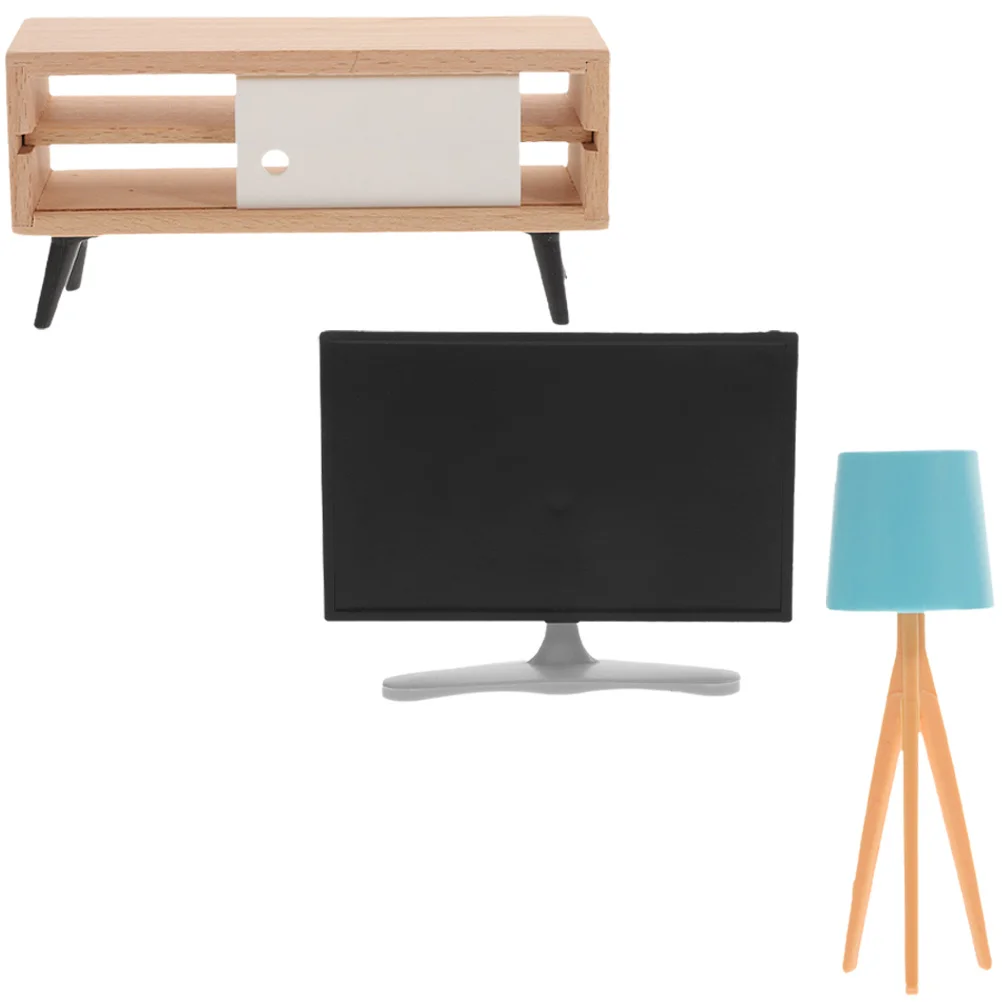 Mini Bedroom Accessories Miniature Furniture Ornament House Scene Prop Kids Toy Decoration Landscape Model Home