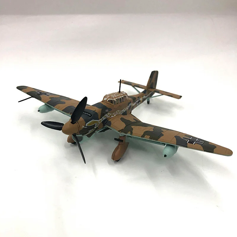 JASON TUTU 1/72 Schaal Diecast Legering Model Junkers vechter JU-87 Militaire Missile Bomber Verzamel geschenken