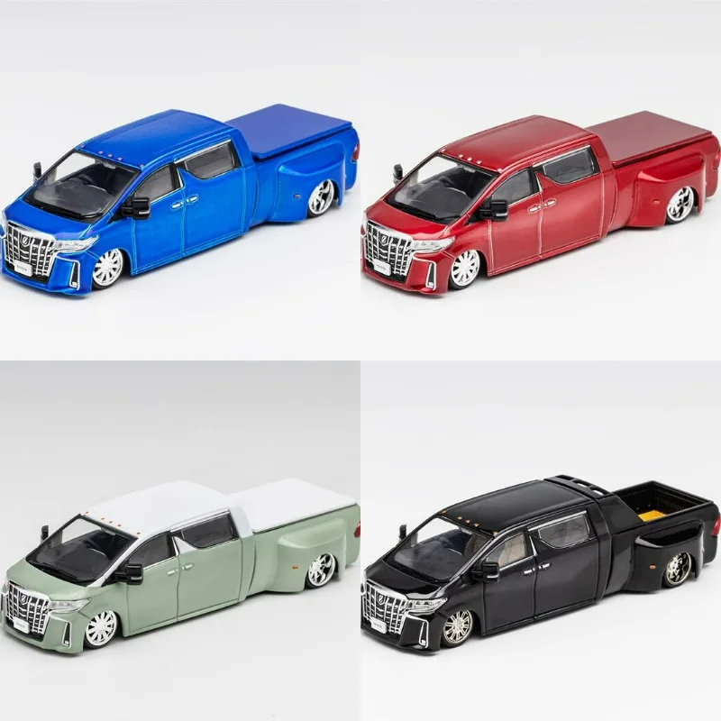 

GCD 1:64 Alphard NATS Alphard Super Dually грузовик RHD литая модель автомобиля