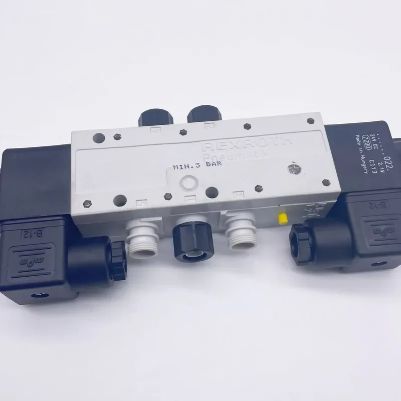 AVENTICS Series 740 Electrically Activated 5/2 Double Solenoid Diaphragm Poppet Valve Soft Seal Pipe Connection 950 L/min