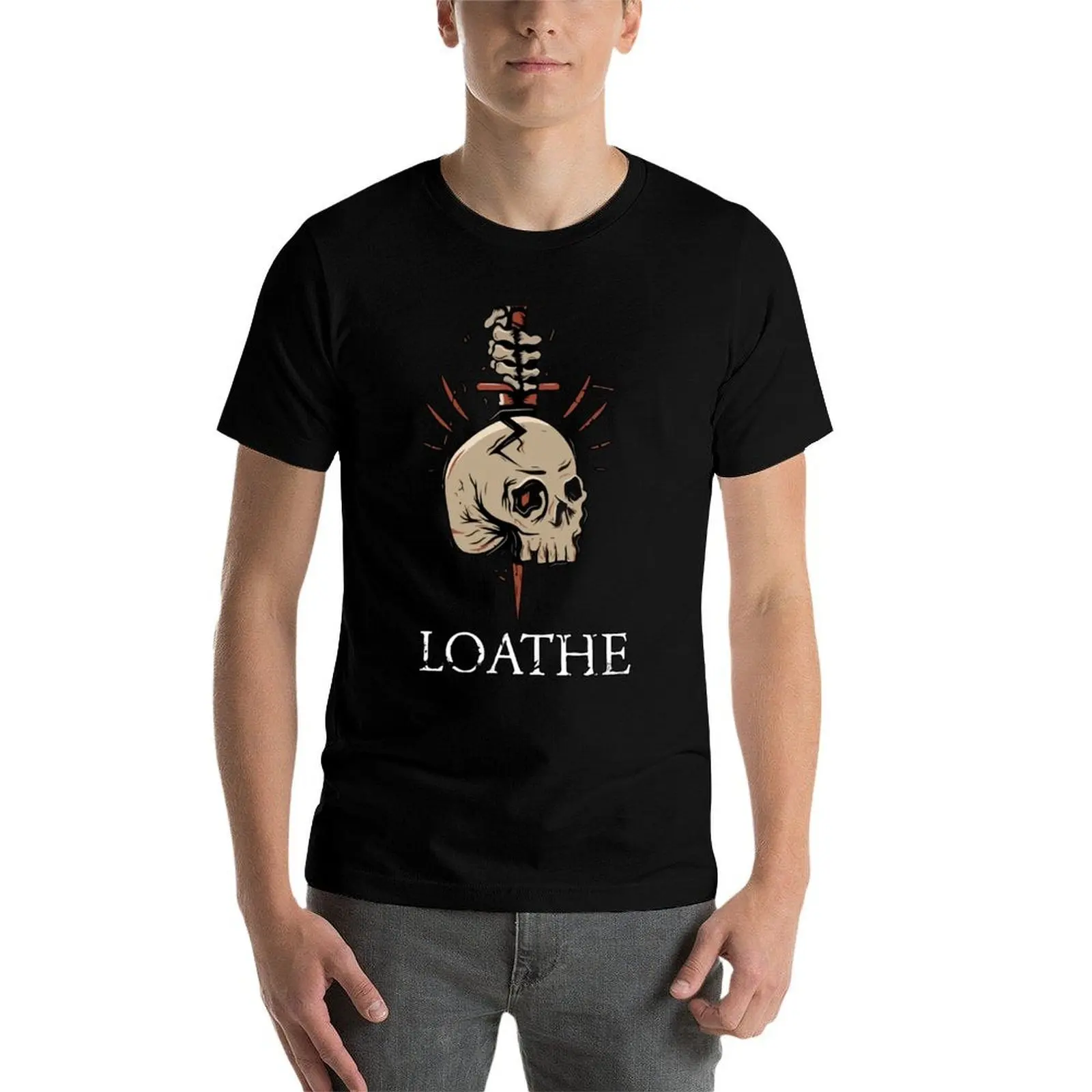 Loathe band merch T-Shirt Large Size Breathable Tee T-Shirt view 4