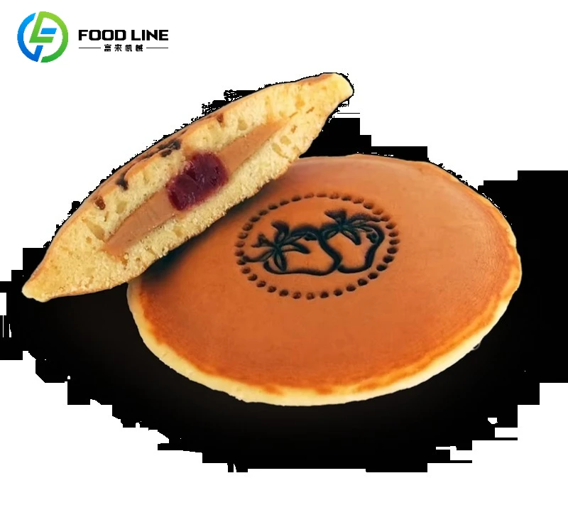 Customized Commercial Dorayaki Cake Making Machine Full Automatic Production Line