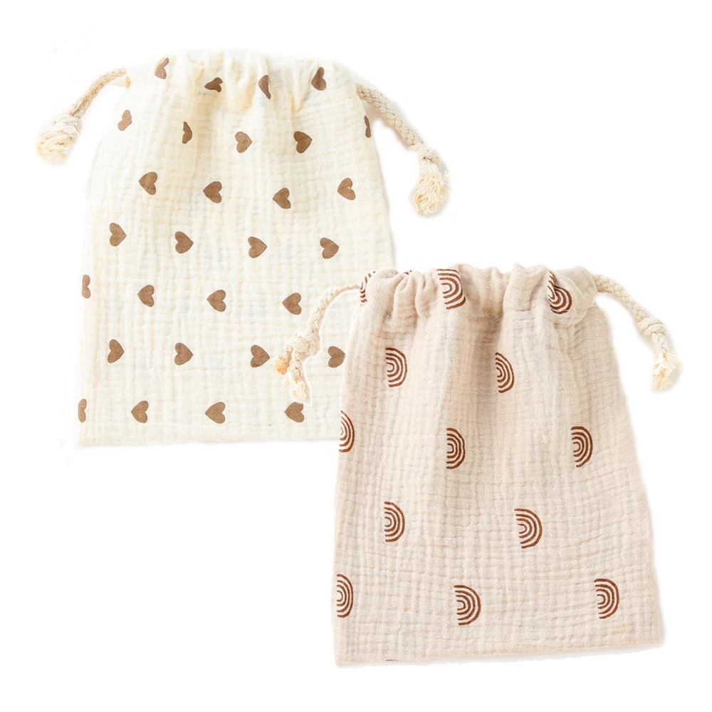 아기 가방 스트링 기저귀 정리함 면 캐디 오거나이저 동전 사탕 장난감 보관함 기저귀 파우치 아기 용품 필수품