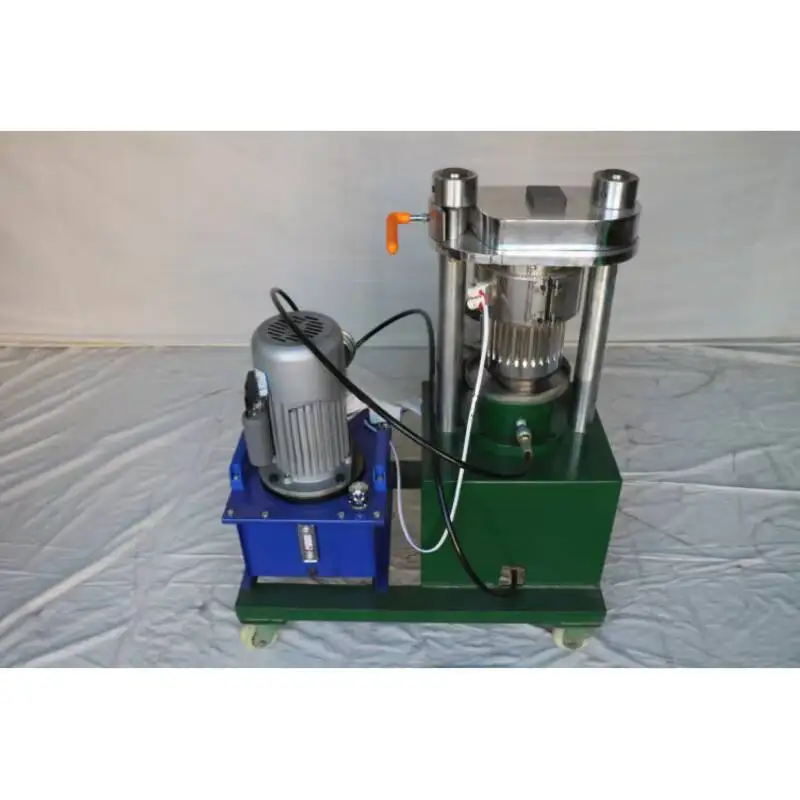 Prensa de aceite hidráulica automática Hine para aceites frescos de nueces de soja, sésamo y oliva