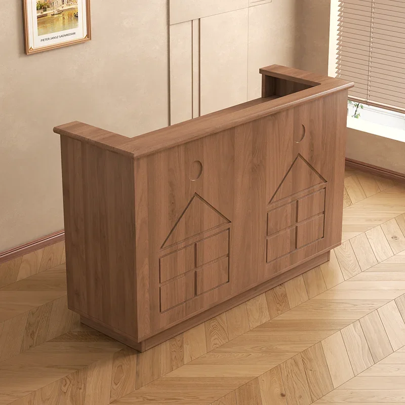 Home Clinic Reception Desk Beauty Salon Small Office Reception Desk Simple Luxury Escritorio De Recepcion Office Furniture