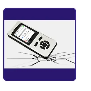 Silver RFID Guard Tour System 125kHz Security Patrol For Guard Monitoring And Patrol 2.4 Inch LCD
