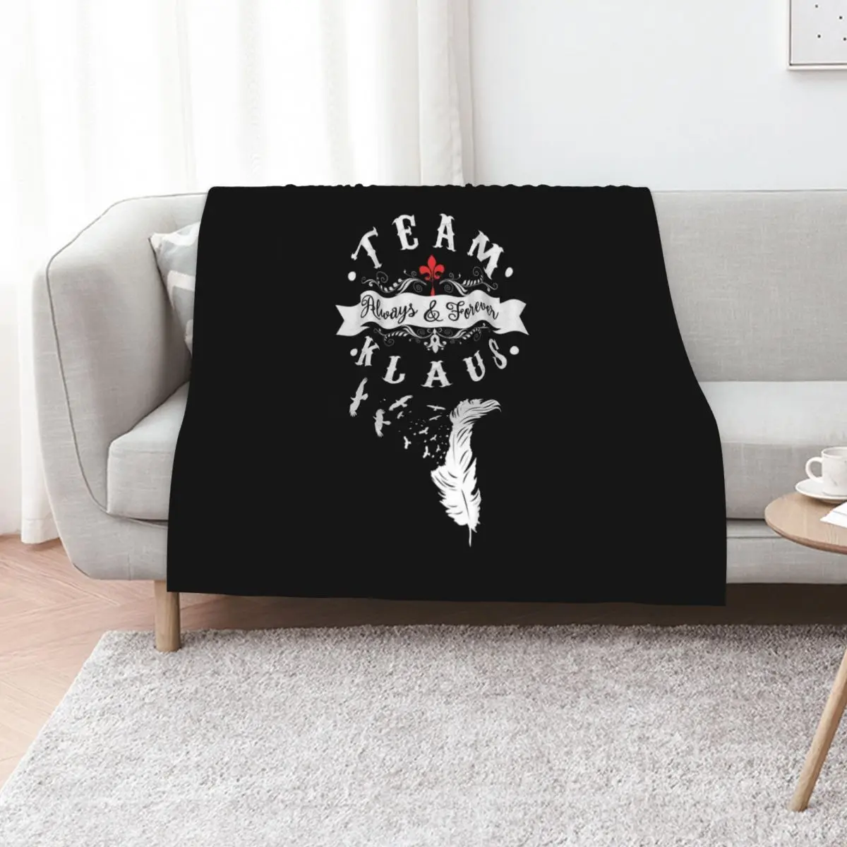 

Team Klaus. Throw Blanket cosplay anime Camping christmas decoration Decorative Sofa Blankets