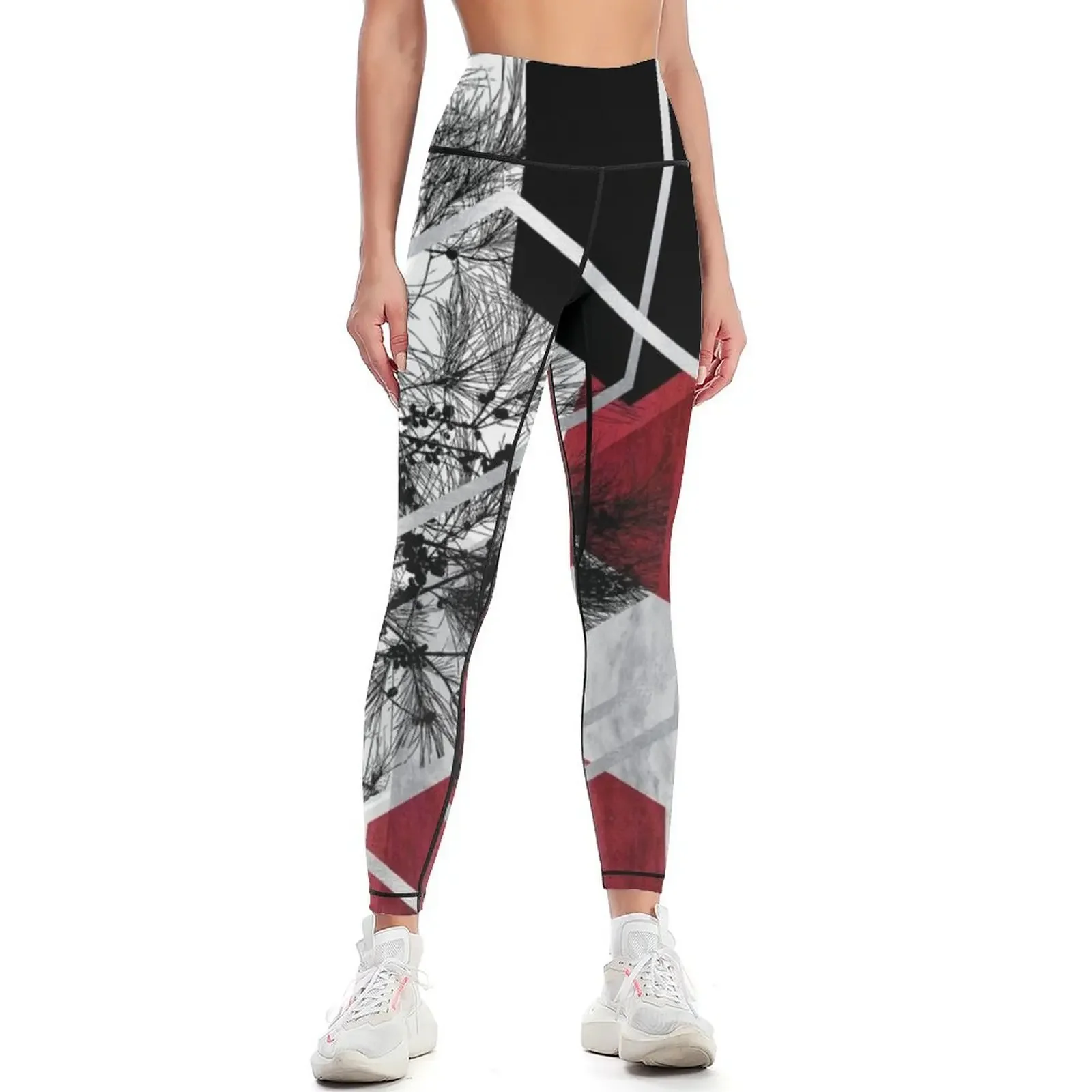 

Digital Landscape Part 1 Leggings Women's trousers Sportswear woman gym Women's push up Women's high waist Womens Leggings