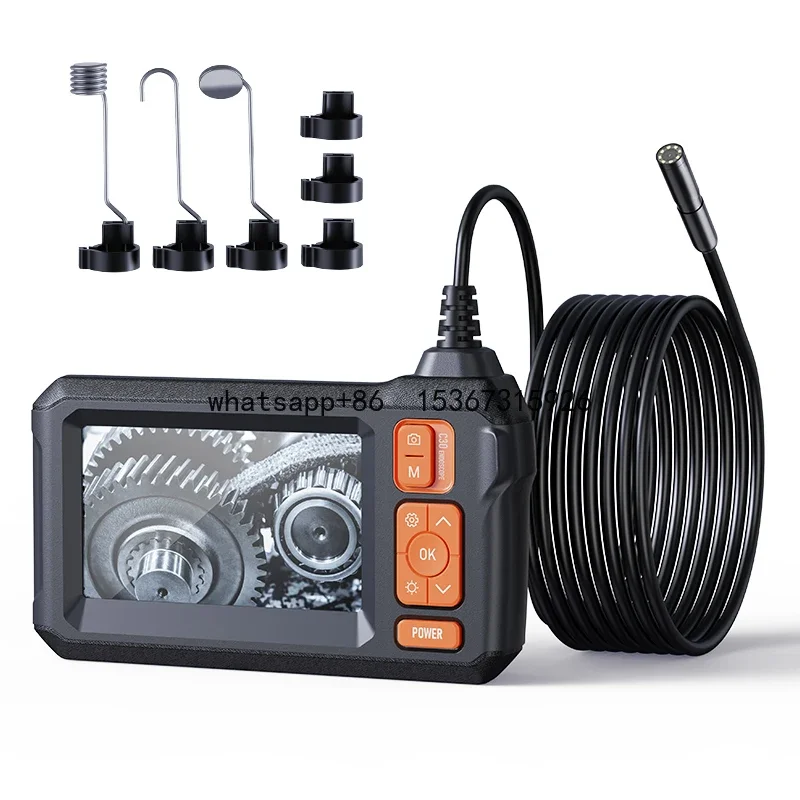 ANESOK C30-M Factory direct C30-M 4.3-inch IPS screen industrial endoscope camera 30m for engine inspection 8mm 2000mAh