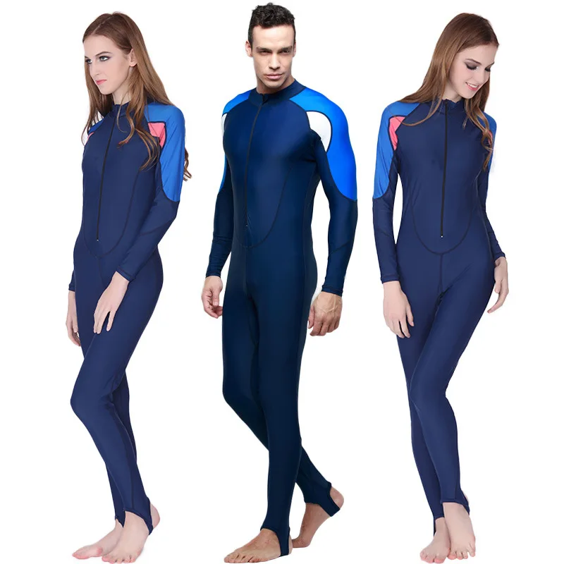 SBART-Surfing Wetsuit for Men and Women One Piece Wet Suit Swimming Diving Swimsuit, RashGuard Swimwear, Wetsuits, Spearfishing