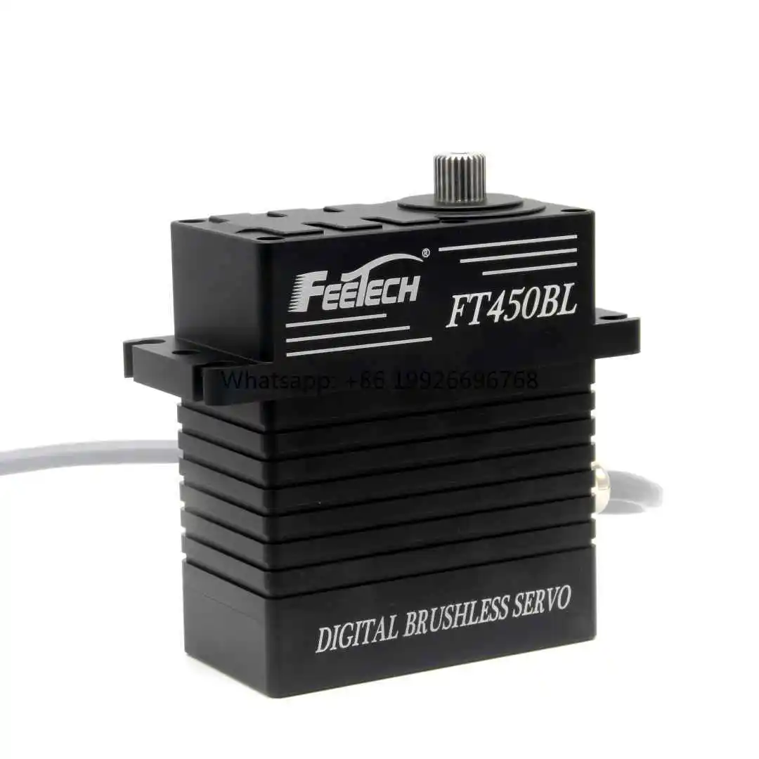 

Super Large Torque 450KG Servo IP65 Waterproof 1/5 Scale RC Metal Brushless Motor Servo Motor for Car Truck Rotor manufacturer