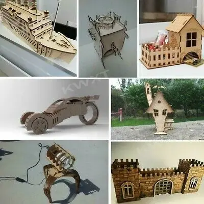 5000+ PACK 16GB LASER CUT VECTOR FILE 3D CNC PANTOGRAPH Animal Airship Truck DOLL HOUSE VEHICLE FURNITURE BUILDING DECORATION