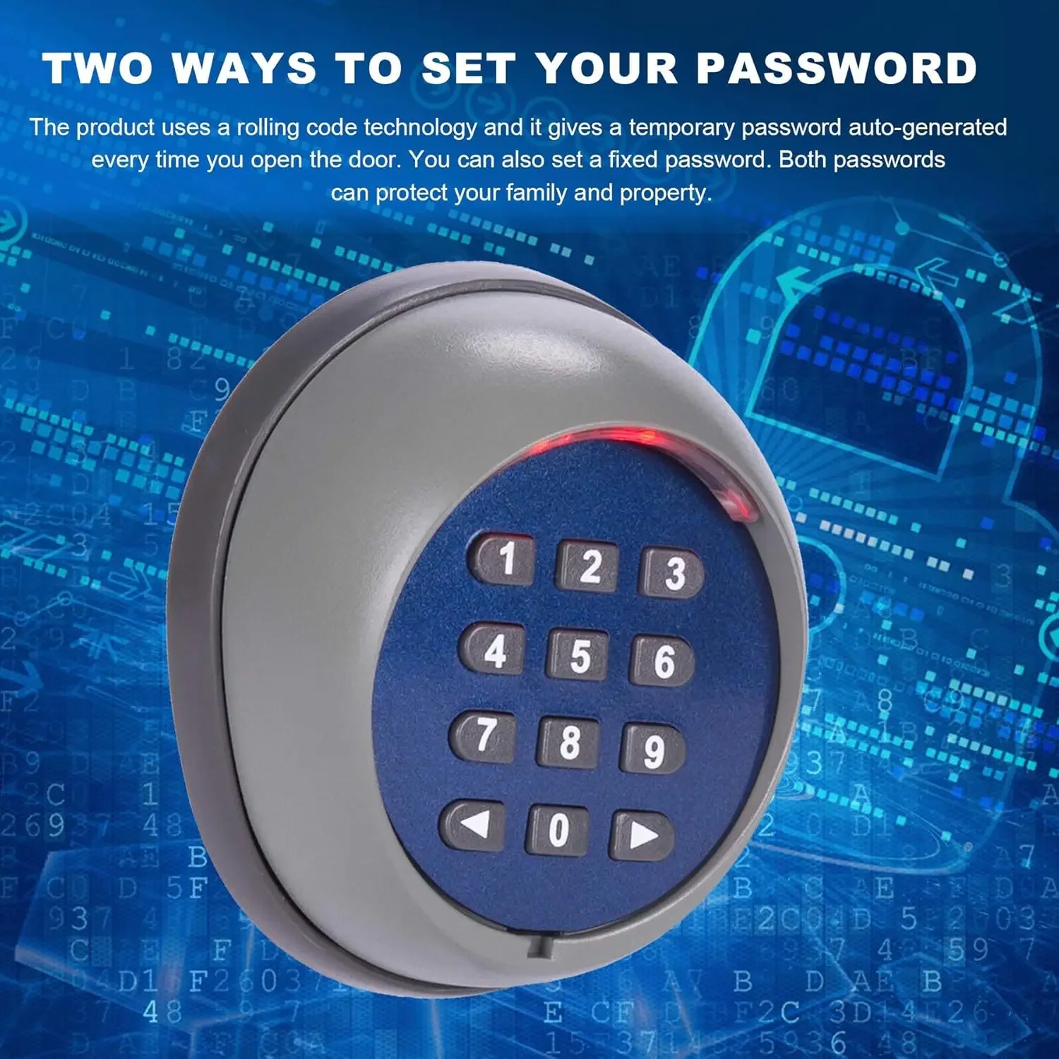 Hot Sale Security Entry Gate Keypad Remote Operator Panel Control for Sliding Gate Opener Motor Wireless Automatic Code