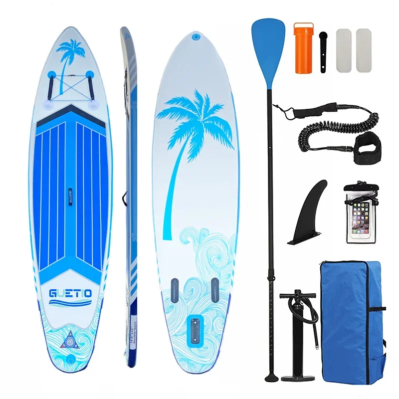 Live Stream Popular Model Fusion Double Layer Inflatable Sup Stand Up Paddle Boards Paddleboard Sup Surfboard