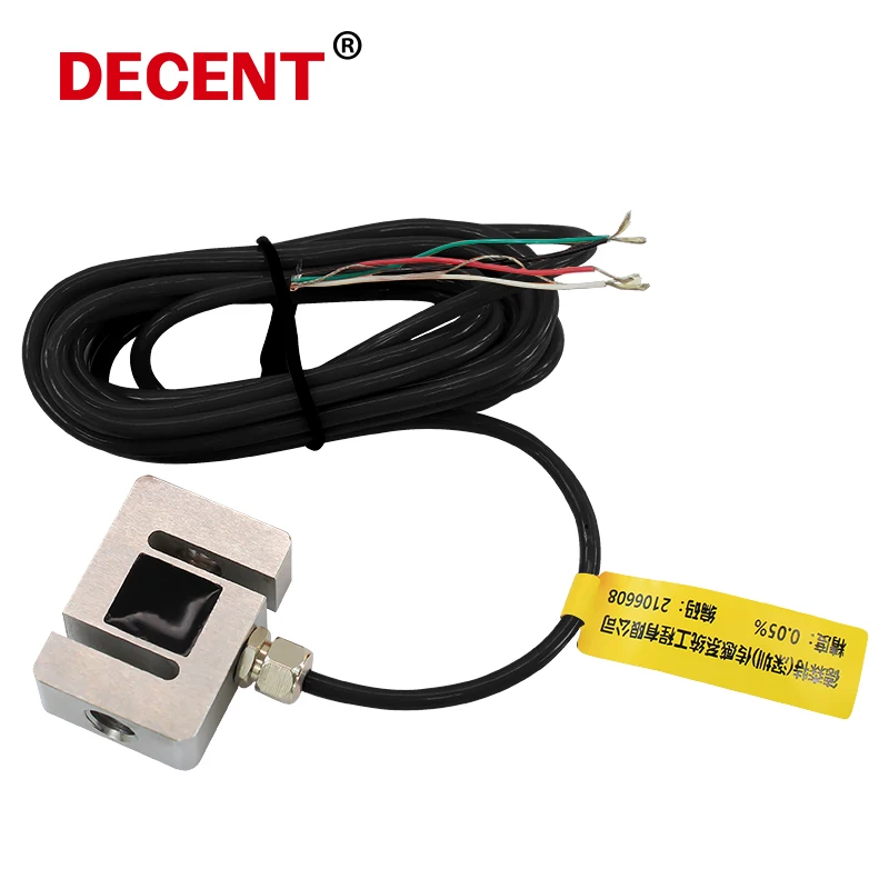 DYLY-107 DECENT 10kg 20kg 50kg 100kg 200kg high accuracy Mini Size stainless steel Tension Compression pressure sensor