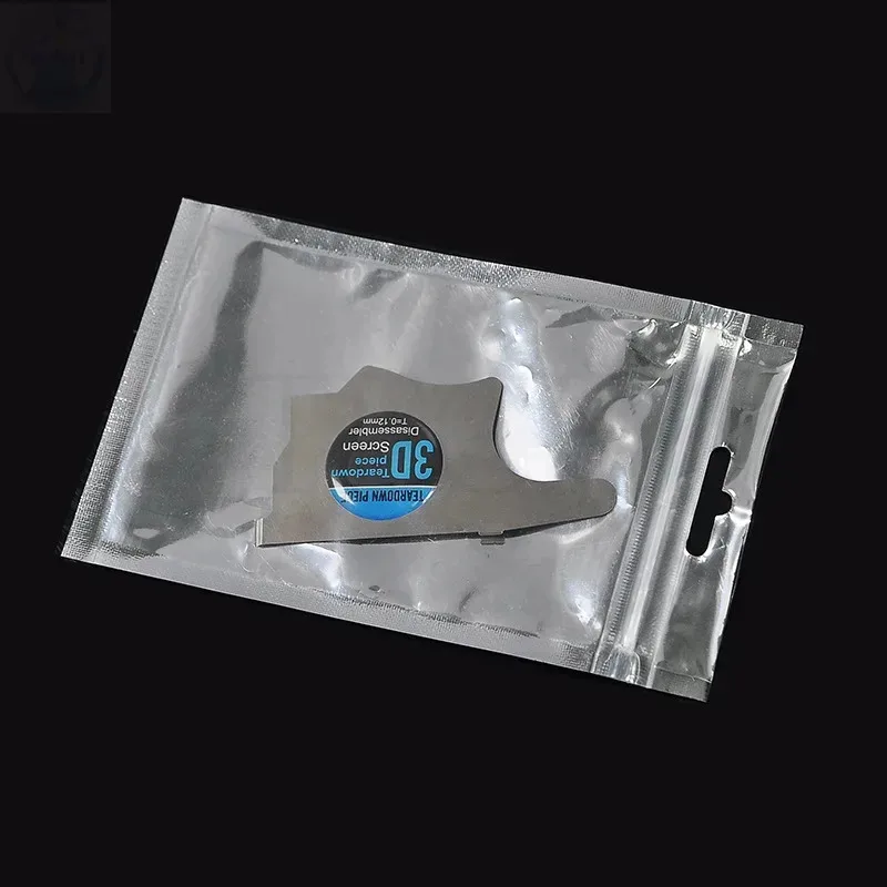 3D Mobile Phone LCD Screen Spudger 0.12mm Opening Pry Card Ultra Thin Flexible Disassemble Steel Metal For IPhone Samsung Repair