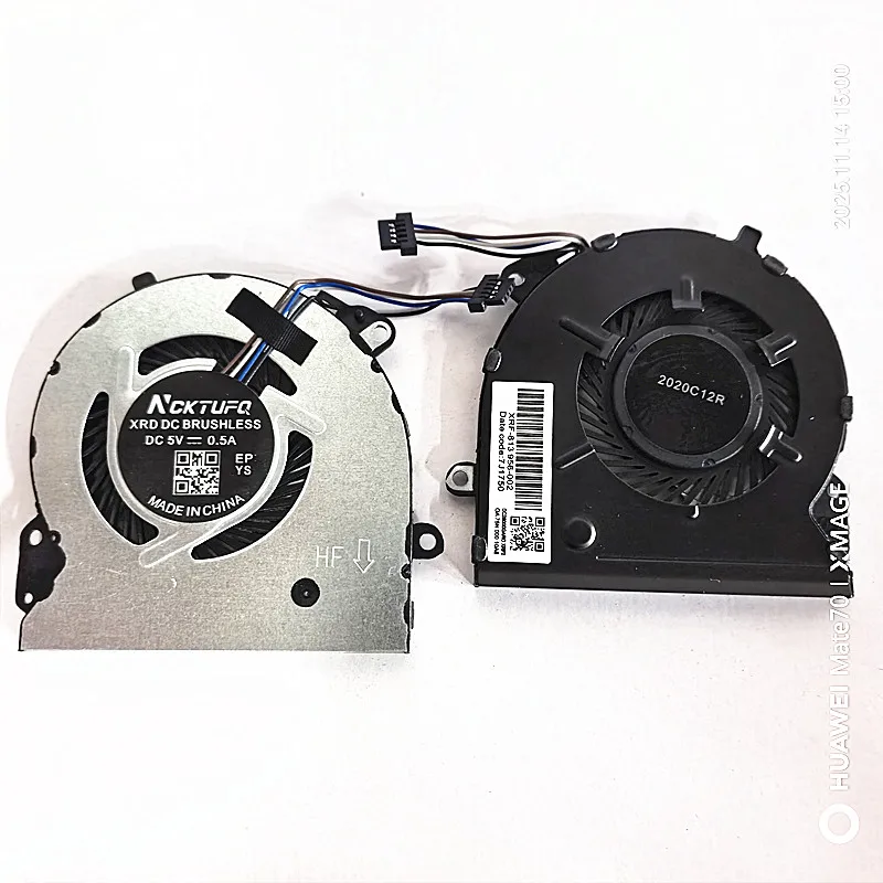1PCS-10PCS New and Original CPU Cooling Fan For HP Pavilion 15-CS00615T 15-CS0053CL 15-CS CPU Fan Cooler L25585-001 Cooling Fan