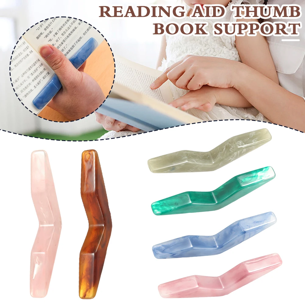 حامل صفحة راتنج لعشاق قراءة الكتب ، شخصية ، ملونة ، الوزن