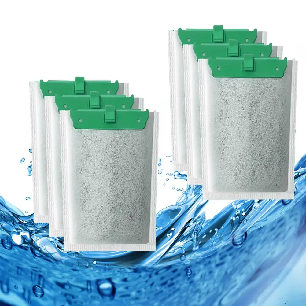 Water Purification Cartridge Aquarium Filter Cartridge Set for Reptofilter Medium Filter 6pcs Effective Replacement for Aquatic