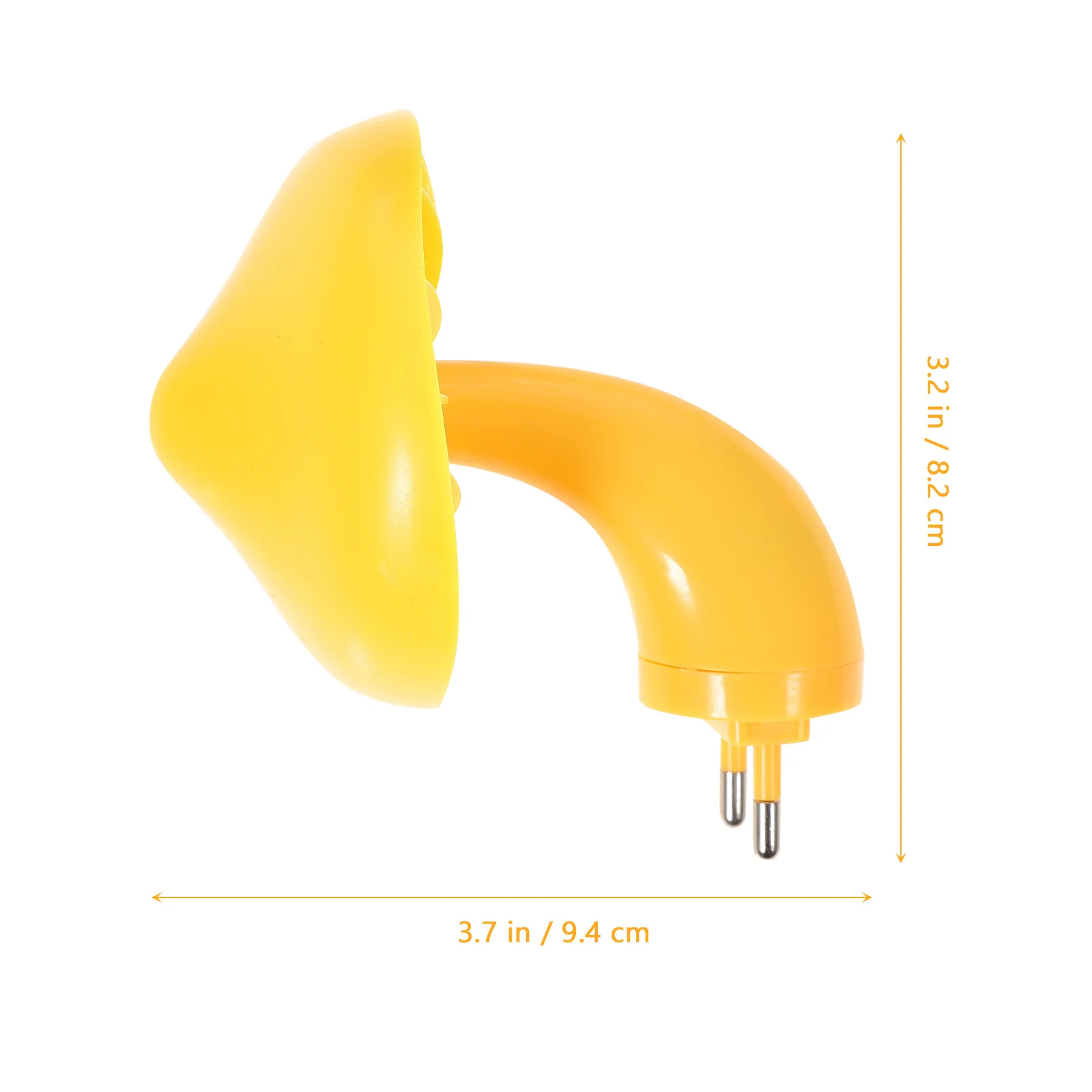 مصباح حائط LED ليلي على شكل فطر، ضوء أصفر لغرفة ديكور المنزل، موفر للطاقة لحماية العين